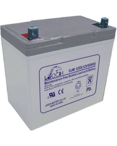 LEOCH DJM 1255. Аккумулятор герметичный свинцово-кислотный. LEOCH в Калуге