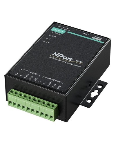 NPort 5232I. 2-портовый асинхронный сервер. MOXA в Калуге