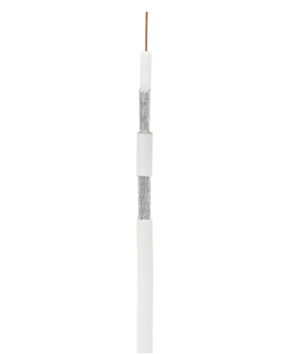 RG-11 CCS, In, PVC (EC-C2-21123A-WT-3). Кабель коаксиальный омедненный. NETLAN в Калуге