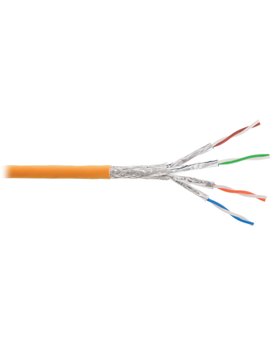 S/FTP, 4pair, Cat.6a, Solid, In, LSZH (NKL 9355C-OR). Кабель «витая пара» (LAN) для структурированных систем связи. NIKOLAN в Калуге