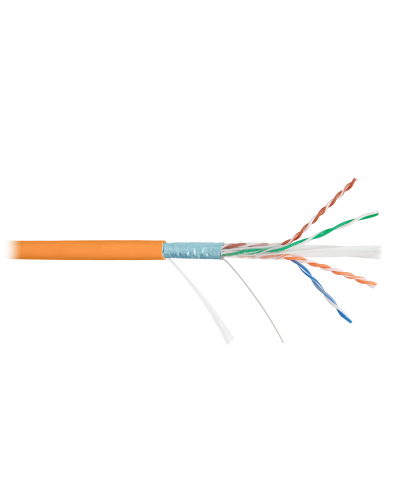 F/UTP 4pair, Cat6, Solid, In, нг(А)-HF (NMC 4240C-OR). Кабель «витая пара» (LAN) для структурированных систем связи. NIKOMAX в Калуге