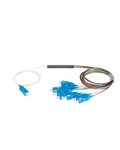 NMF-SPP1X8A1-SCU-M. Сплиттер планарный 1x8, 9/125мкм, SC/UPC, 0.9 мм. NIKOMAX в Калуге