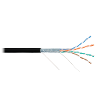 F/UTP 4pair, Cat5e, Solid, Out, PVC (NMC 9200B-BK). Кабель «витая пара» (LAN) для структурированных систем связи. NIKOMAX