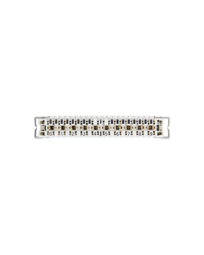NMC-PL10-DU-10 (10 шт). Плинт размыкаемый, (0...9), крепление под кронштейн и круглые направляющие. NIKOMAX в Калуге