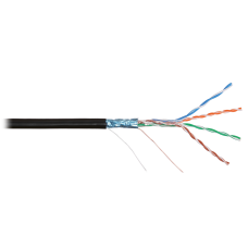F/UTP 4pair, Cat5e, Solid, In/Out, нг(А)-HF (NMC 4200C-BK). Кабель «витая пара» (LAN) для структурированных систем связи. NIKOMAX