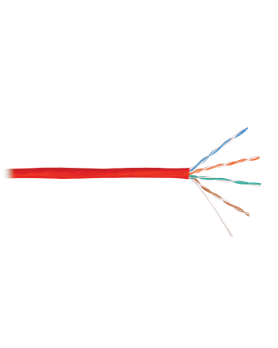 U/UTP 4pair, Cat5e, Solid, In, нг(А)-HF (NMC 9100C-RD). Кабель «витая пара» (LAN) для структурированных систем связи. NIKOMAX в Калуге
