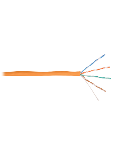 U/UTP 4pair, Cat5e, Solid, In, нг(А)-HF (NMC 4100C-OR). Кабель «витая пара» (LAN) для структурированных систем связи. NIKOMAX в Калуге