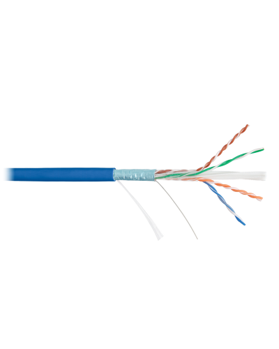 F/UTP 4pair, Cat6, Solid, In, нг(А)-HF (NMC 4240C-BL). Кабель «витая пара» (LAN) для структурированных систем связи. NIKOMAX в Калуге