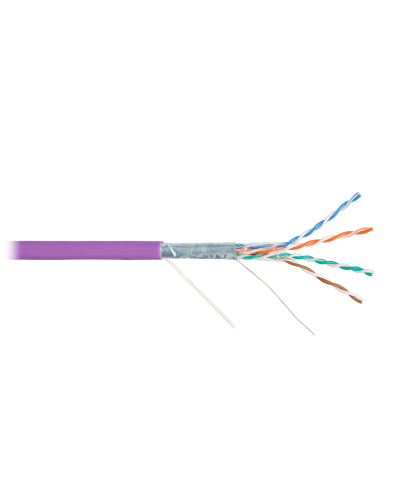 F/UTP 4pair, Cat5e, Solid, In, нг(А)-HF (NMC 4200C-VL). Кабель «витая пара» (LAN) для структурированных систем связи. NIKOMAX в Калуге