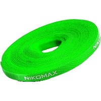 NMC-CTV05M-09-RL-GN. Стяжка-липучка в рулоне. NIKOMAX