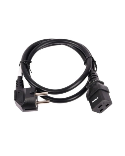 NTSS-PC19772 C19-Schuko проводник.:3х1.5мм2 3м 220/250В 16А черный. Кабель питания. NTSS в Калуге