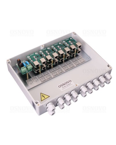SP-IP8/1000PW. Устройство грозозащиты цепей Ethernet. OSNOVO в Калуге