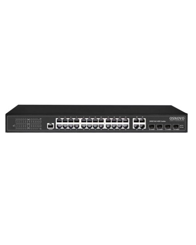SW-8244/L(400W). Коммутатор 24-портовый  Gigabit Ethernet с PoE. OSNOVO в Калуге