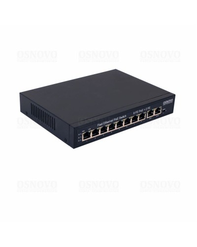SW-21000(120W). Коммутатор 10-портовый  Fast Ethernet с PoE. OSNOVO в Калуге