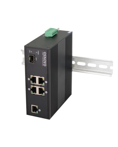 SW-40501/IC. Промышленный PoE коммутатор Fast Ethernet на 6 портов. OSNOVO в Калуге