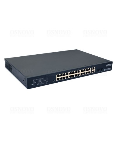 SW-62422(400W). Коммутатор 24-портовый  Fast Ethernet с PoE. OSNOVO в Калуге