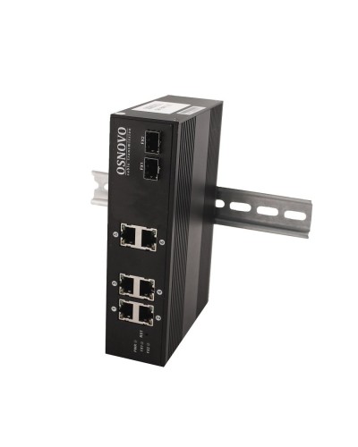 SW-8062/IC. Промышленный PoE коммутатор Gigabit Ethernet на 8 портов. OSNOVO в Калуге