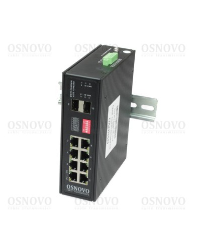 SW-80802/I(Port 90W, 300W). Коммутатор с PoE. OSNOVO в Калуге