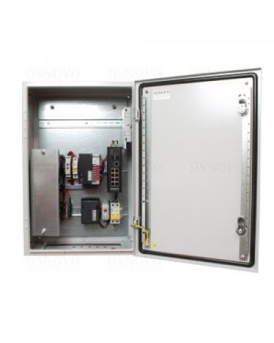OS-46TB1(SW-80802/ILS(port 90W)). Уличная станция с термостабилизацией и резервным питанием. OSNOVO в Калуге