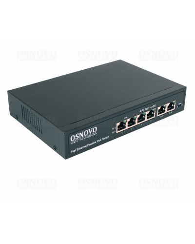 SW-20600/A(80W). Коммутатор Fast Ethernet на 6 портов. OSNOVO в Калуге