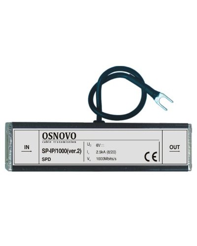 SP-IP/100(ver2). Устройство грозозащиты цепей Ethernet. OSNOVO в Калуге