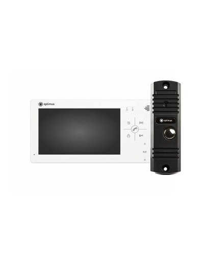 VM-7.0 (w)+ DS-700L (черный). Комплект видеодомофона. Optimus в Калуге