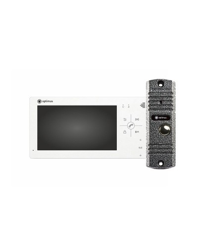 VM-7.0 (w)+ DS-700L (сереб.). Комплект видеодомофона. Optimus в Калуге