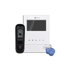Leader 2.0 IK-4.0 (w+b). Комплект видеодомофона. Optimus