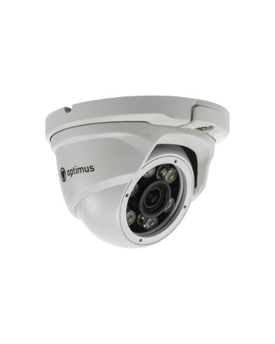 IP-E044.0(2.8-12)P. Видеокамера IP купольная. Optimus в Калуге