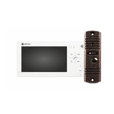 VM-7.0 (w)+ DS-700L (медь). Комплект видеодомофона. Optimus
