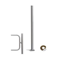 PERCo-BH02 2-04/EL с крышкой. Стойка с эл/магн.устр. блокировки. PERCo