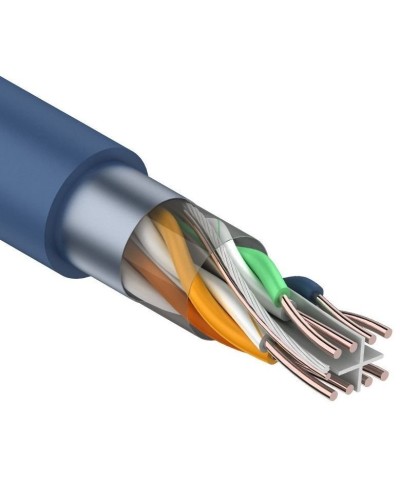 F/UTP, CAT 6, PVC, 4PR, 23AWG, омедненный INDOOR, SOLID, серый, 305м, PROconnect (01-0147-3). Кабель «витая пара» (LAN) для структурированных систем связи. PROCONNECT в Калуге