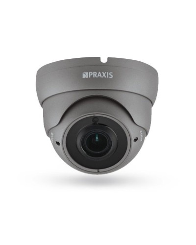 PE-7142IP 2.8-12 A/SD. Видеокамера IP купольная. Praxis в Калуге