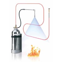 FireDETEC F/K. Модульная установка пожаротушения для кухни. ROTAREX SA