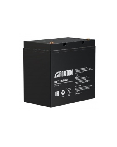 RBT-12V50AH. Аккумулятор герметичный свинцово-кислотный. ROXTON в Калуге