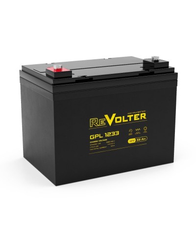 Revolter GPL 1233. Аккумулятор автомобильный герметичный свинцово-кислотный. Revolter в Калуге