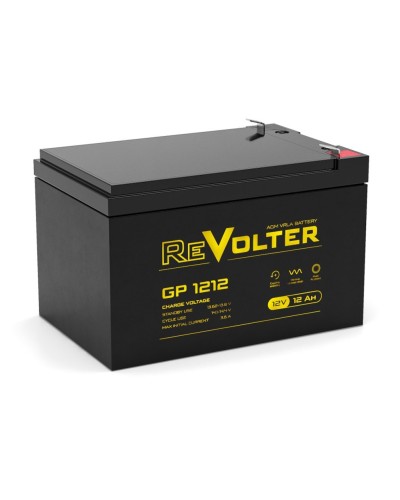 Revolter GP 1212. Аккумулятор автомобильный герметичный свинцово-кислотный. Revolter в Калуге