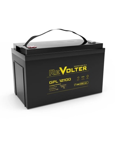 Revolter GPL 12100. Аккумулятор автомобильный герметичный свинцово-кислотный. Revolter в Калуге