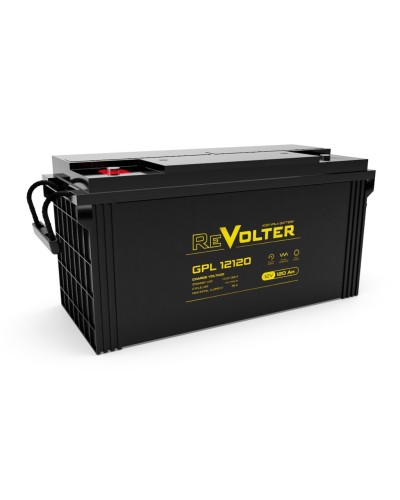 Revolter GPL 12120. Аккумулятор автомобильный герметичный свинцово-кислотный. Revolter в Калуге