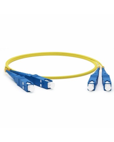 Патч-корд оптический соединительный (SM), 9/125 (OS2), SC/UPC-SC/UPC, (Duplex), LSZH, 1м (50-2011): Патч-корд оптический в Калуге
