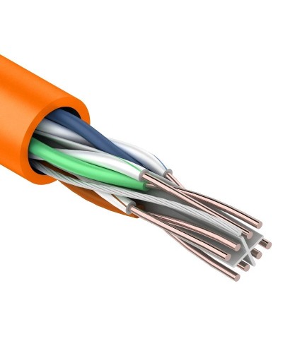 U/UTP 4PR 23AWG CAT6 305м нг(А)-HF REXANT (01-0050). Кабель «витая пара» (LAN) для структурированных систем связи. Rexant в Калуге