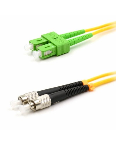 Патч-корд оптический переходной (SM), 9/125 (OS2), SC/APC-FC/UPC, (Duplex), PVC, 5м REXANT (50-2857-1): Патч-корд оптический в Калуге