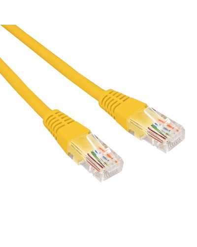 Патч-корд U/UTP CAT 6, RJ45-RJ45, 26AWG, LSZH, желтый, 0.5м REXANT (02-0295-05). Патч-корд UTP. Rexant в Калуге