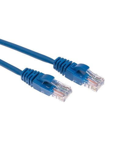 Патч-корд U/UTP, CAT 5e, RJ45-RJ45, 26AWG, LSZH, синий, 1,5м  REXANT (02-0104-105). Патч-корд UTP. Rexant в Калуге