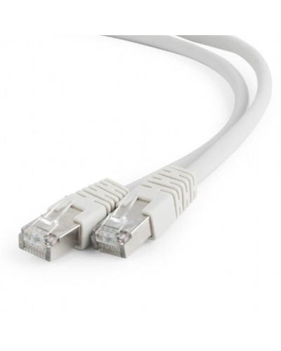 Патч-корд F/UTP RJ45-RJ45, CAT 5e, ZH нг(А)-HF, серый, 0,5м REXANT (18-8001-1). Патч-корд FTP. Rexant в Калуге