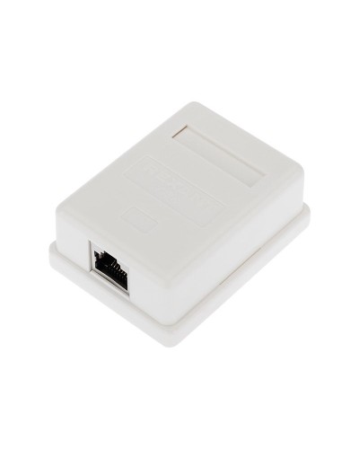Розетка компьютерная внешняя 1-порт FTP RJ-45 (8P8C), CAT 5e REXANT (03-0122): Розетка RJ-45 в Калуге