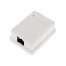 Розетка компьютерная внешняя, 1-порт RJ-45 (8P8C), UTP CAT 6 REXANT (03-0132). Розетка RJ-45. Rexant