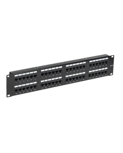 Панель коммутационная с кабельными органайзерами 19", 2U, 48 портов, RJ-45, CAT 6, UTP REXANT PRO (02-0232): Патч-панель 19" в Калуге