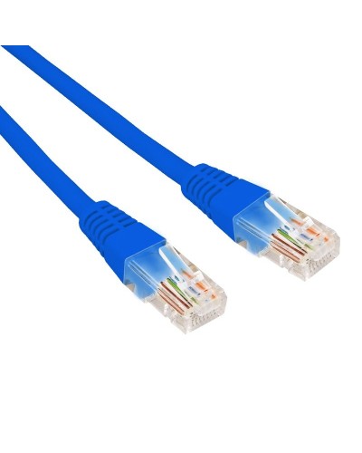 Патч-корд U/UTP CAT 6, RJ45-RJ45, 26AWG, LSZH, синий, 5м REXANT (02-0294-5). Патч-корд UTP. Rexant в Калуге