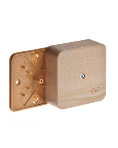 Коробка TYCO ОП 79х79х32мм IP40 сосна (65004-27М). Коробка распределительная. RuVinil в Калуге
